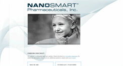 Desktop Screenshot of nanosmartpharma.com